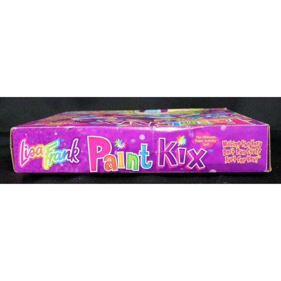 Vtg 30 Pc Lisa Frank Paint Kix Activity Set Craft Kit Stamp Wheel Roller Sponge - Picture 3 of 12
